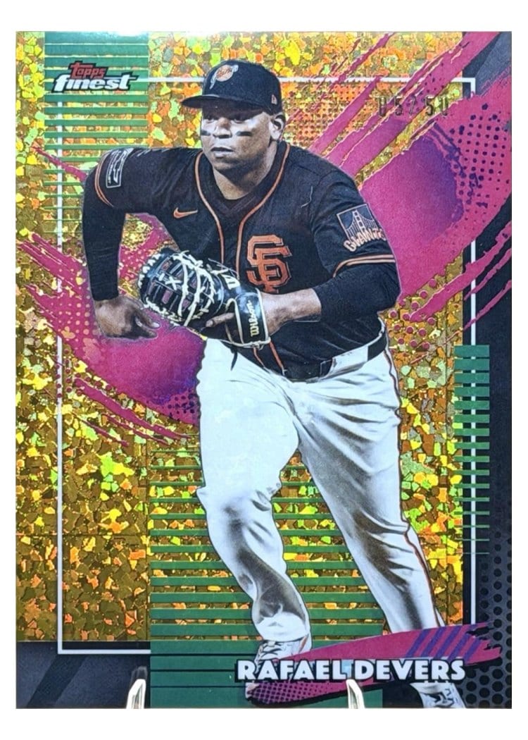 2026 Topps Finest Rafael Devers #221 card