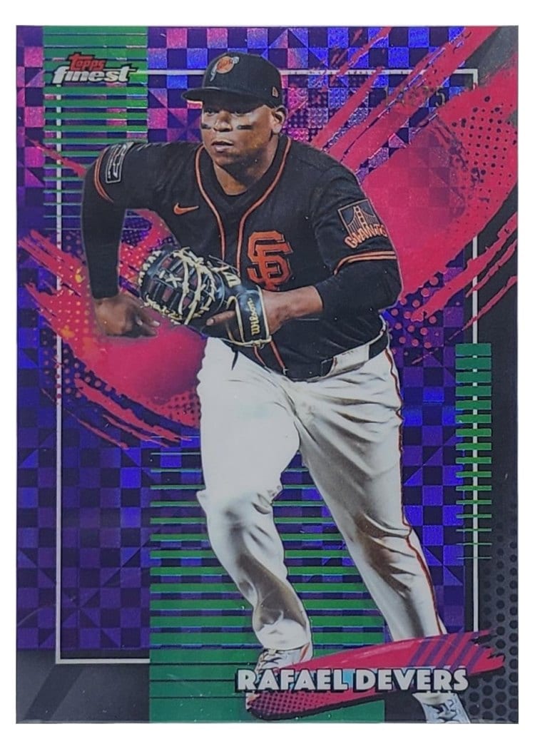 2026 Topps Finest Rafael Devers #221 card