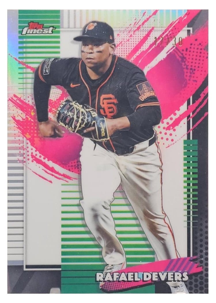 2026 Topps Finest Rafael Devers #221 card