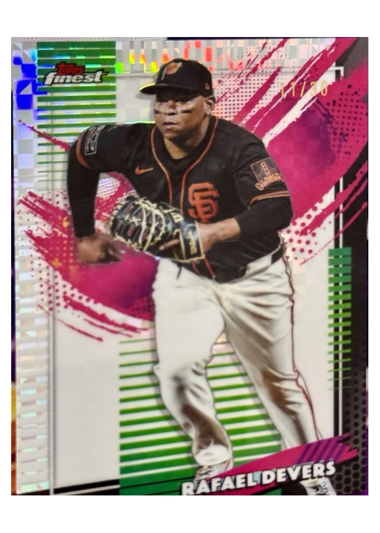 2026 Topps Finest Rafael Devers #221 card