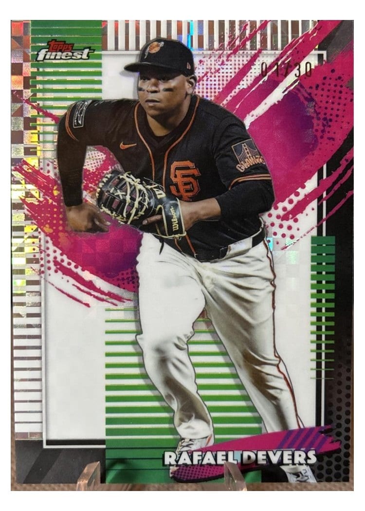 2026 Topps Finest Rafael Devers #221 card