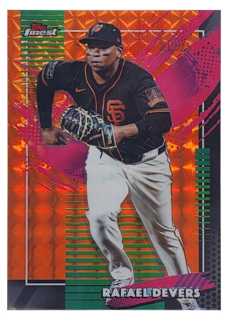 2026 Topps Finest Rafael Devers #221 card