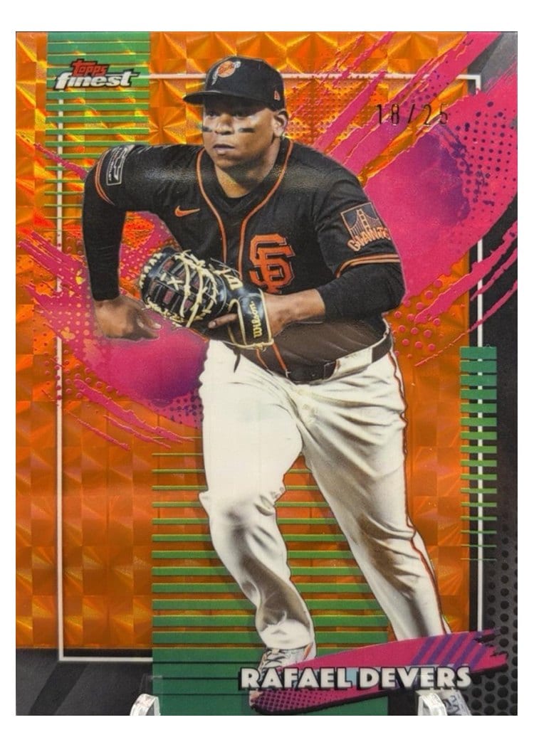 2026 Topps Finest Rafael Devers #221 card