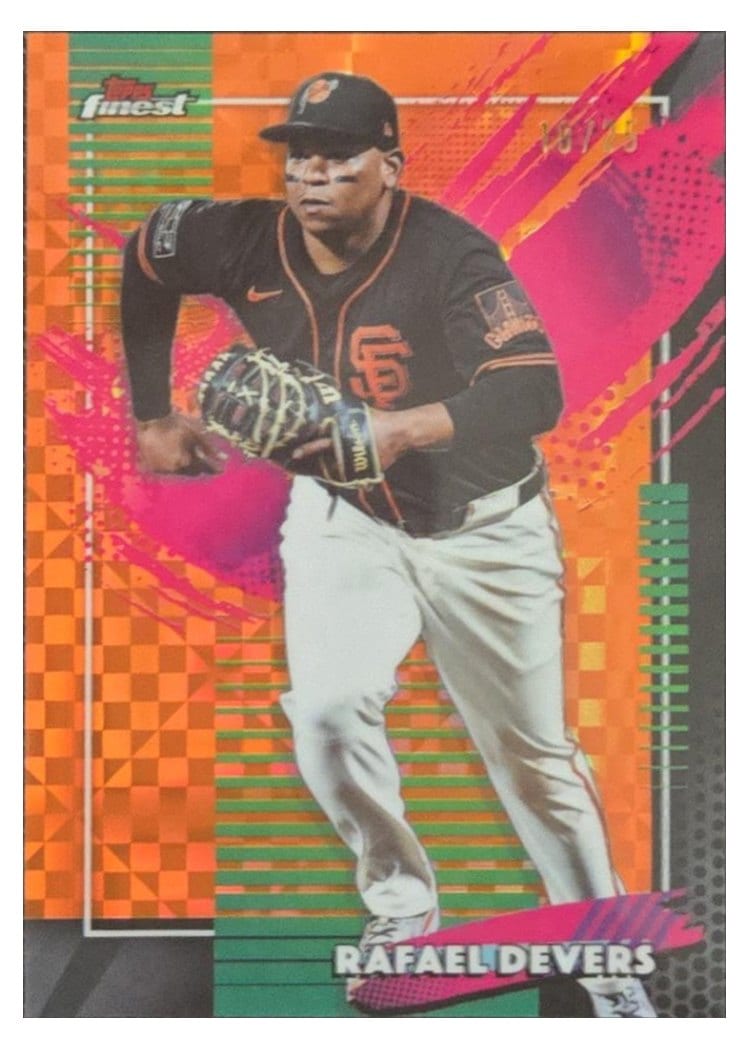 2026 Topps Finest Rafael Devers #221 card