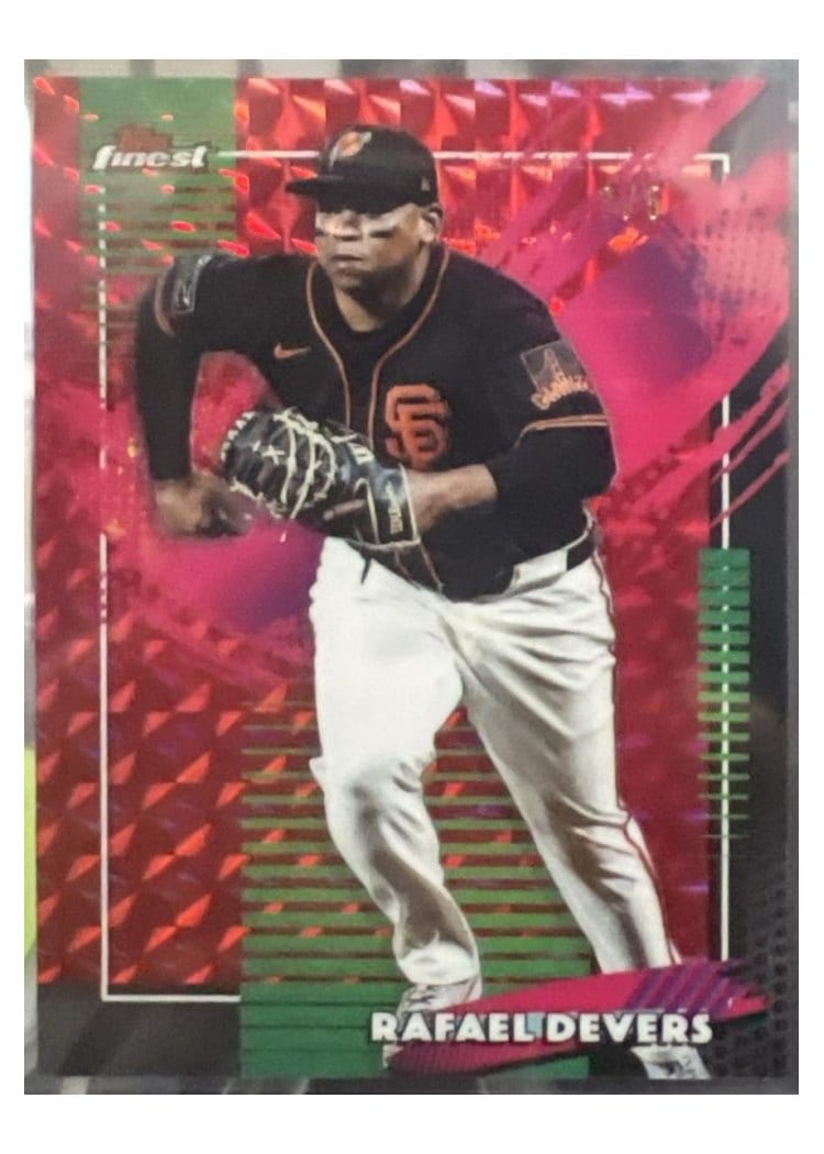 2026 Topps Finest Rafael Devers #221 card