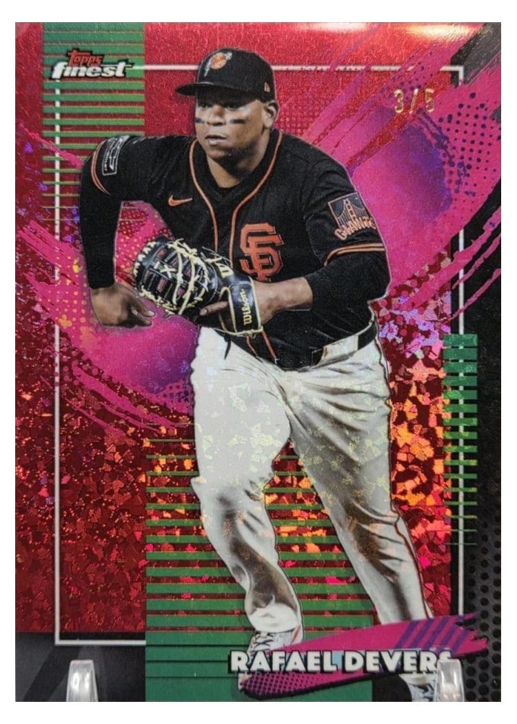 2026 Topps Finest Rafael Devers #221 card