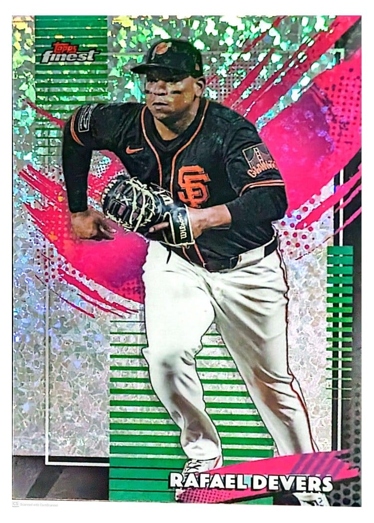 2026 Topps Finest Rafael Devers #221 card