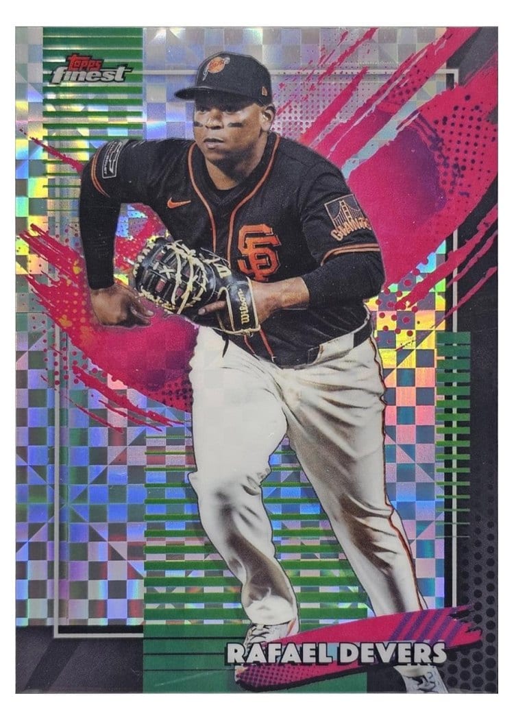 2026 Topps Finest Rafael Devers #221 card