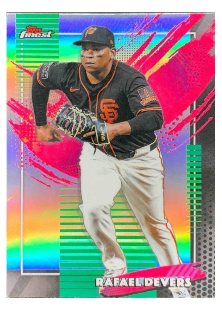 2026 Topps Finest Rafael Devers #221 card