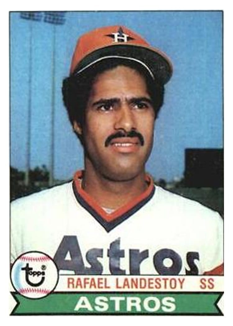 1979 Topps Rafael Landestoy #14 card