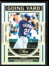 2024 Panini Three and Two Going Yard Rafael Palmeiro #5 card