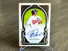 2026 Topps Tier One Tier One Talent Autographs Rafael Palmeiro #T1TA-RP card