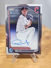 2024 Bowman Draft Chrome Prospect Autographs Rafe Schlesinger #CPA-RSC card