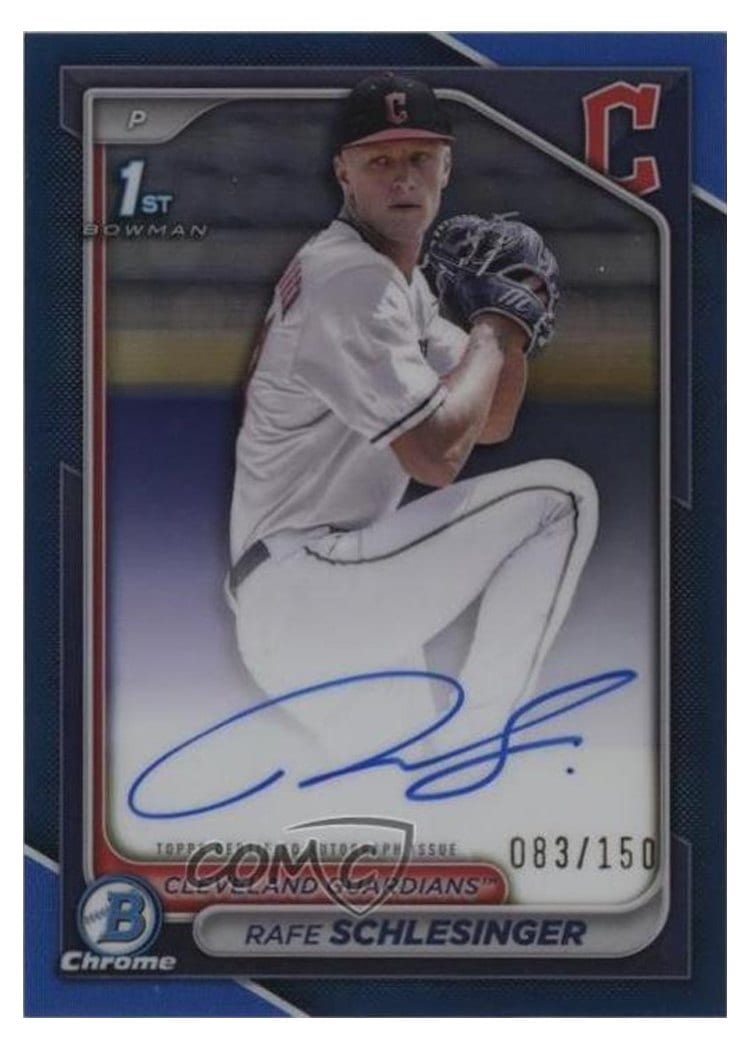 2024 Bowman Draft Chrome Prospect Autographs Rafe Schlesinger #CPA-RSC card