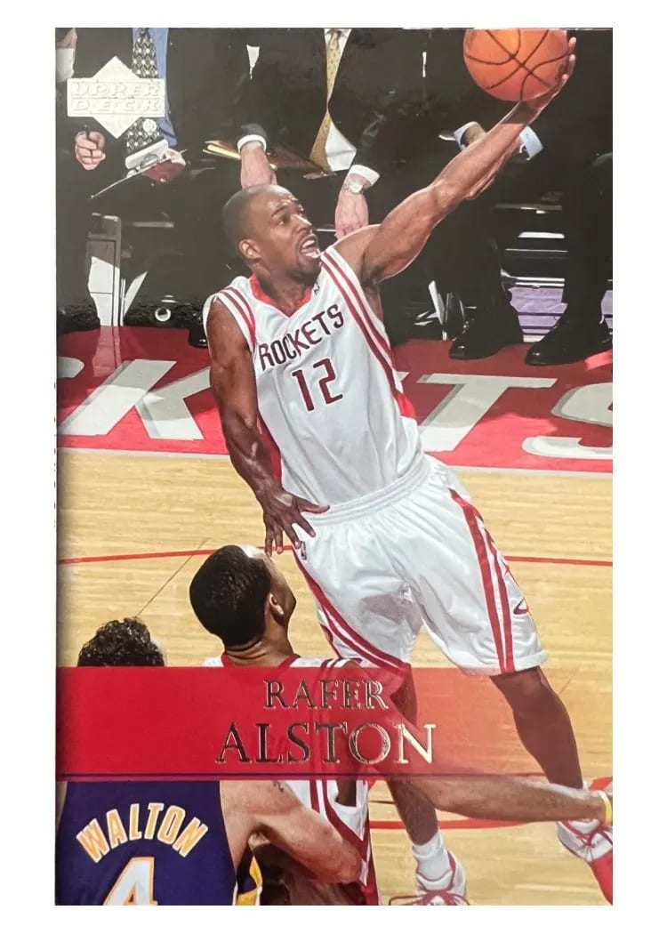 2007 Upper Deck Rafer Alston #7 card