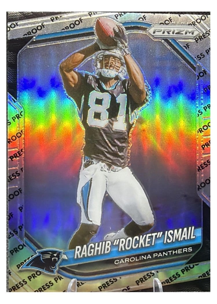 2025 Panini Prizm Base Set Raghib "Rocket" Ismail #86 card