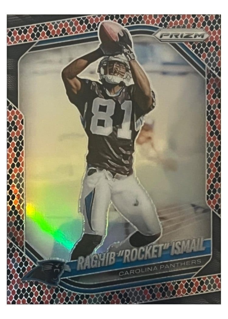 2025 Panini Prizm Base Set Raghib "Rocket" Ismail #86 card