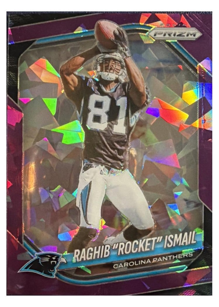 2025 Panini Prizm Base Set Raghib "Rocket" Ismail #86 card