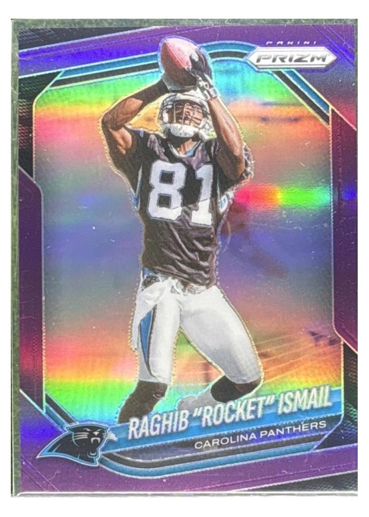 2025 Panini Prizm Base Set Raghib "Rocket" Ismail #86 card
