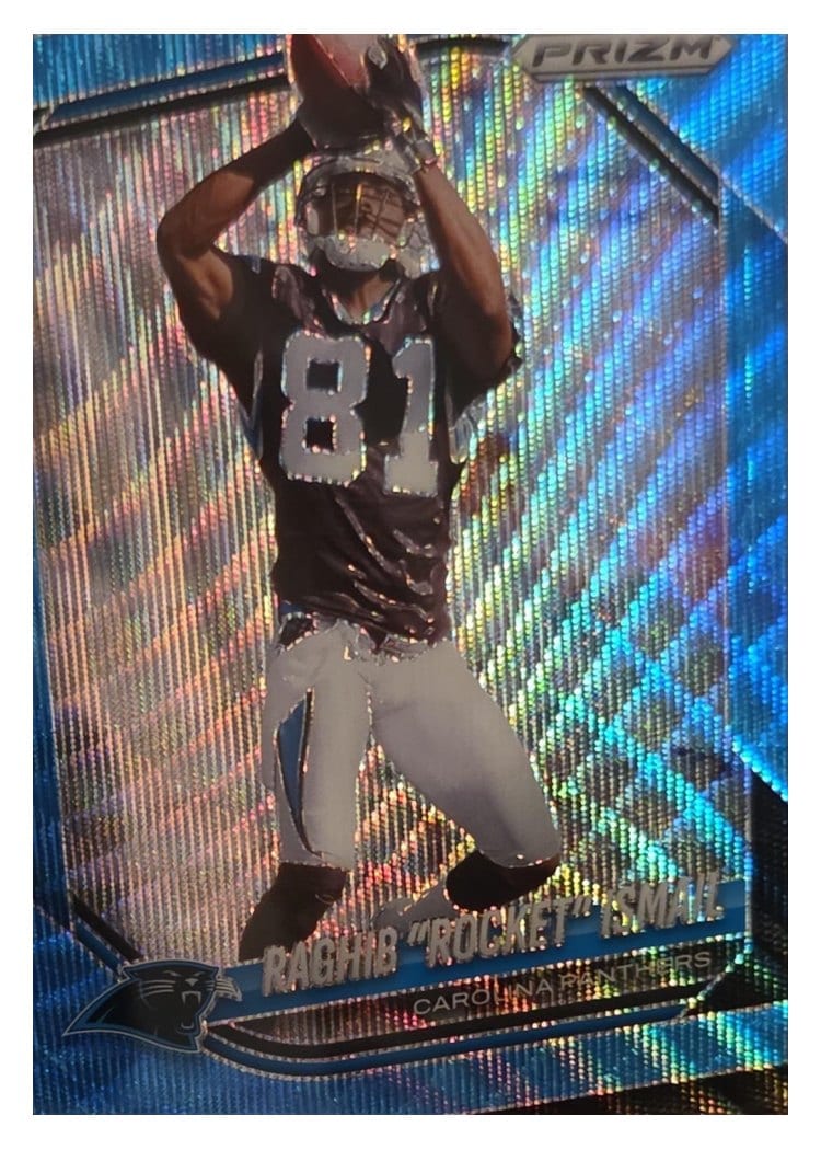 2025 Panini Prizm Base Set Raghib "Rocket" Ismail Purple Wave #86 card