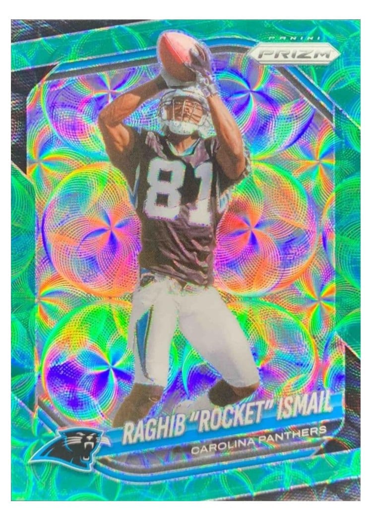 2025 Panini Prizm Base Set Raghib "Rocket" Ismail #86 card