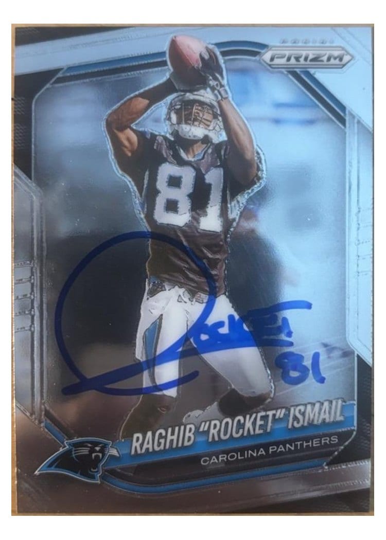2025 Panini Prizm Base Set Raghib "Rocket" Ismail #86 card