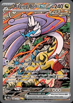 Raging Bolt ex Prismatic Evolutions card