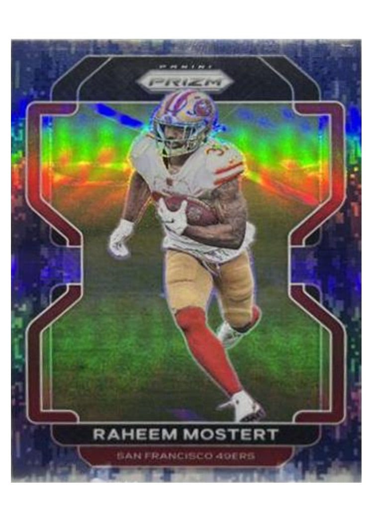 2021 Panini Prizm Base Set Raheem Mostert #56 card