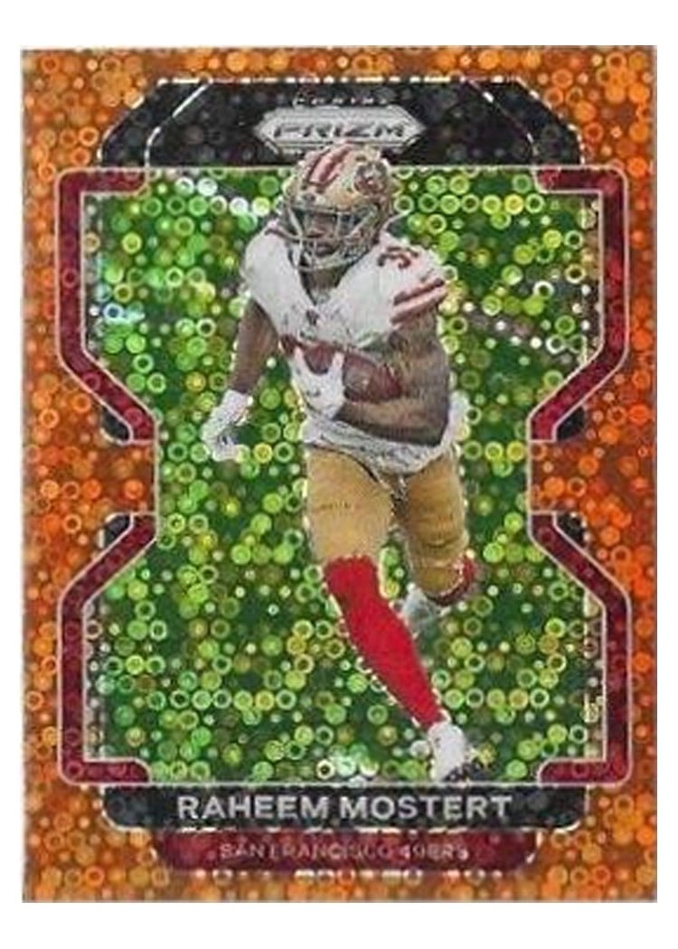 2021 Panini Prizm Base Set Raheem Mostert #56 card