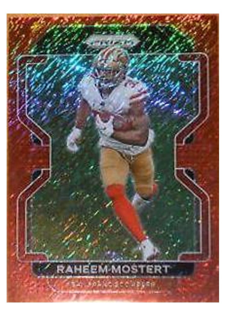 2021 Panini Prizm Base Set Raheem Mostert #56 card