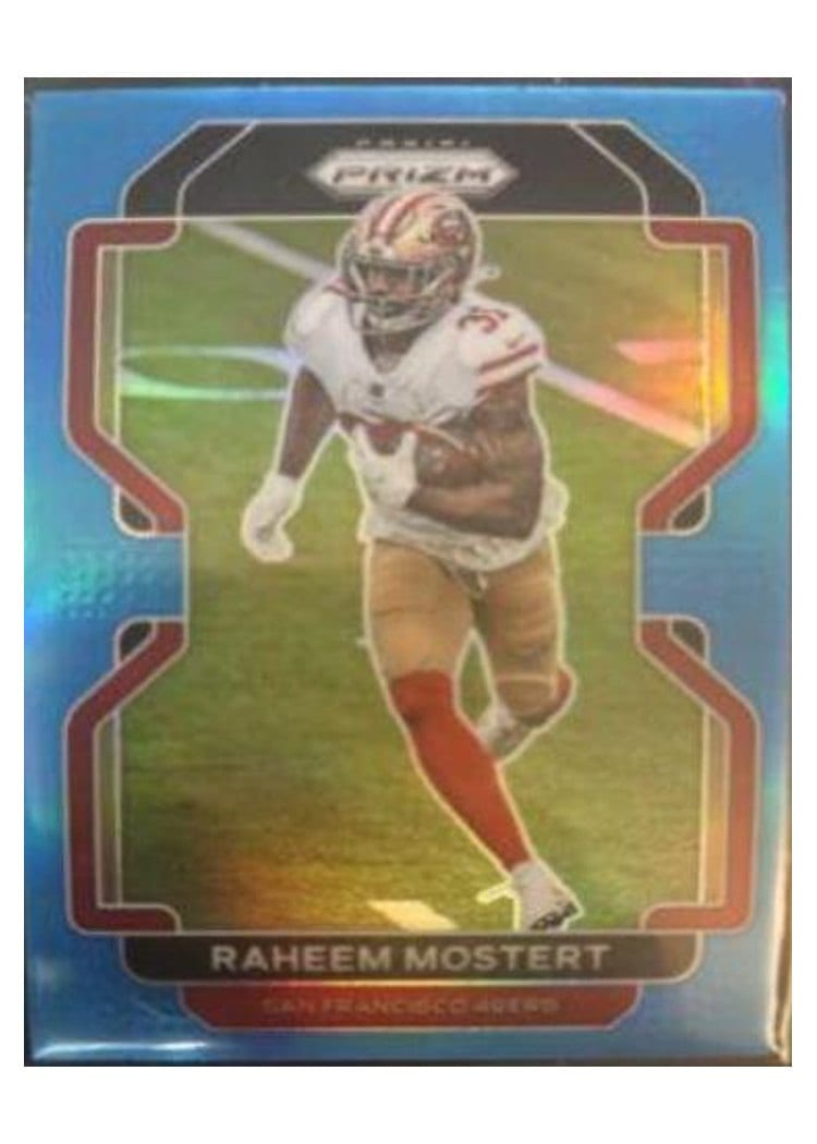 2021 Panini Prizm Base Set Raheem Mostert #56 card
