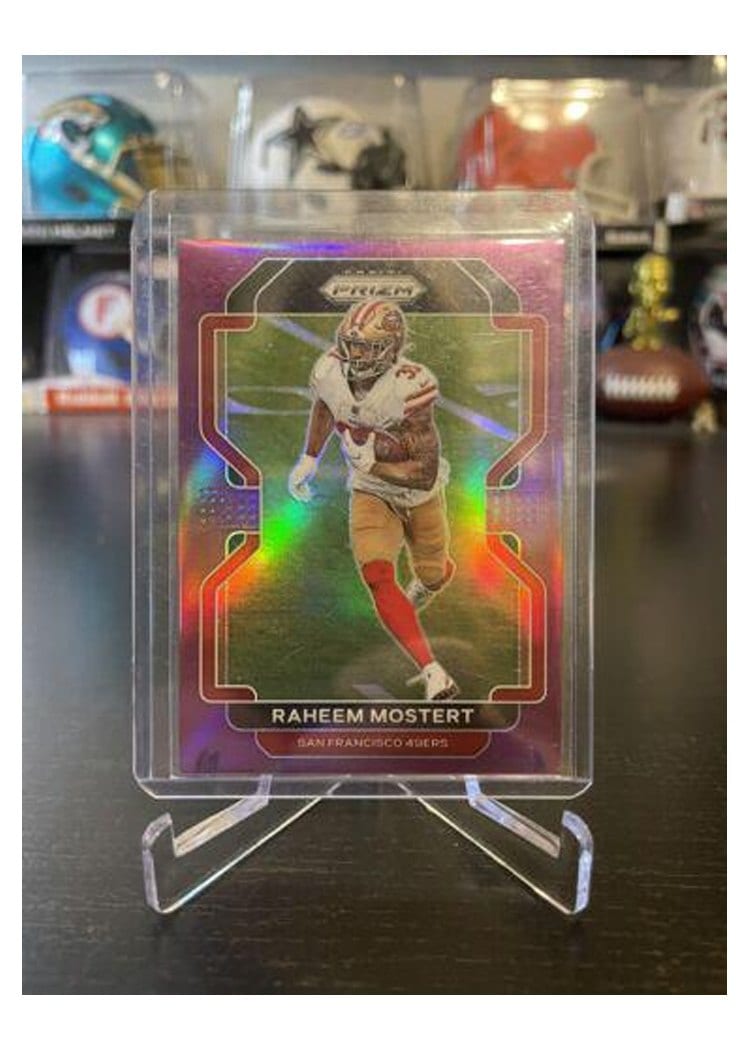 2021 Panini Prizm Base Set Raheem Mostert #56 card