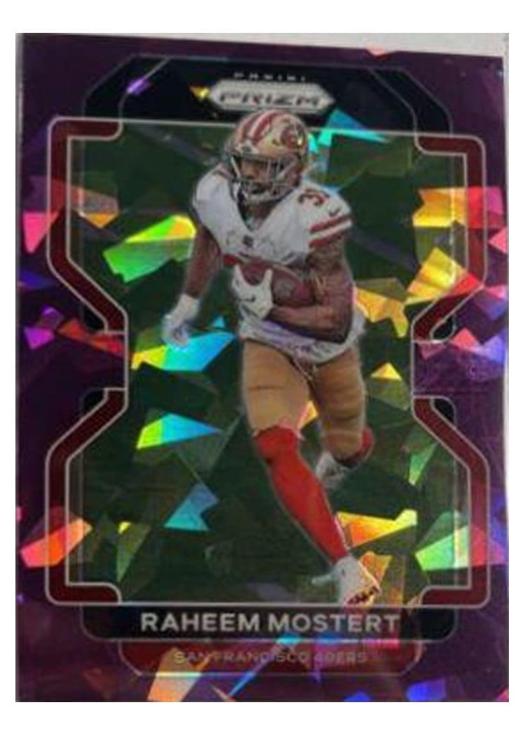 2021 Panini Prizm Base Set Raheem Mostert #56 card