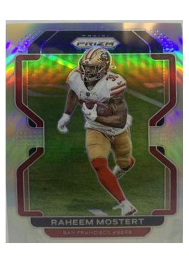 2021 Panini Prizm Base Set Raheem Mostert #56 card