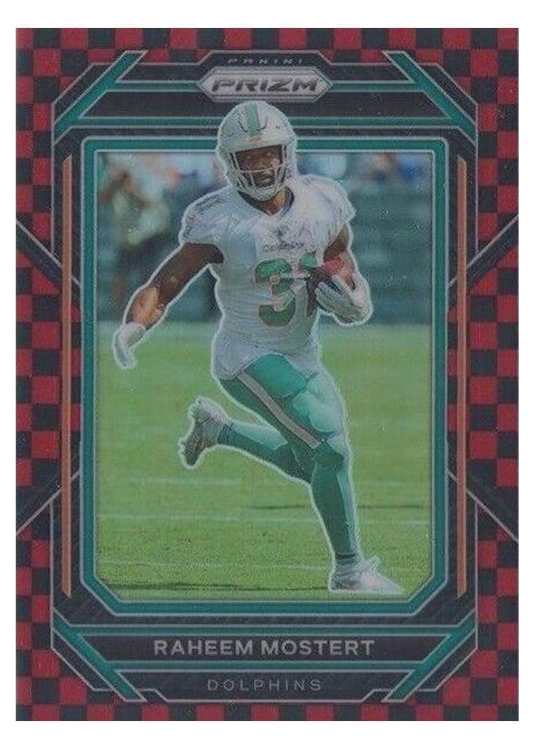 2022 Panini Prizm Base Set Raheem Mostert #179 card