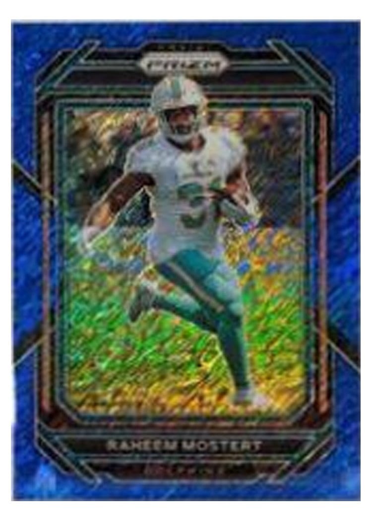 2022 Panini Prizm Base Set Raheem Mostert #179 card