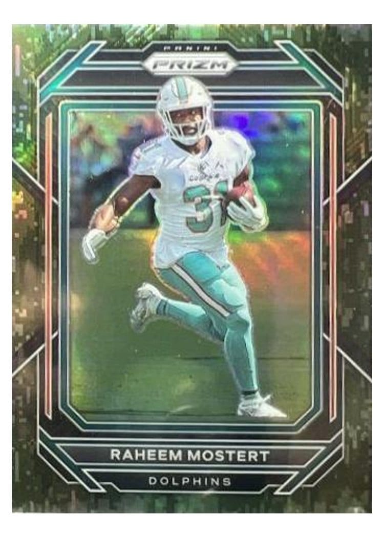2022 Panini Prizm Base Set Raheem Mostert #179 card