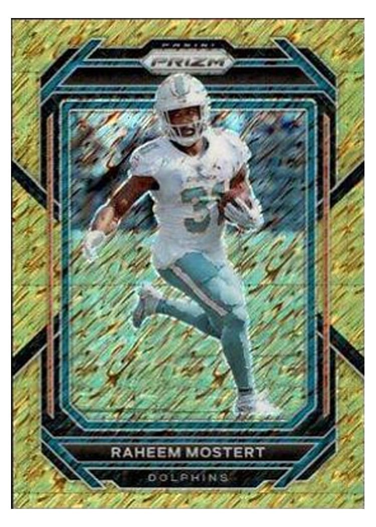 2022 Panini Prizm Base Set Raheem Mostert #179 card
