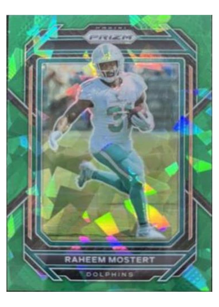 2022 Panini Prizm Base Set Raheem Mostert #179 card