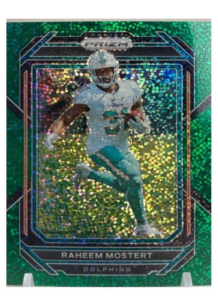 2022 Panini Prizm Base Set Raheem Mostert #179 card