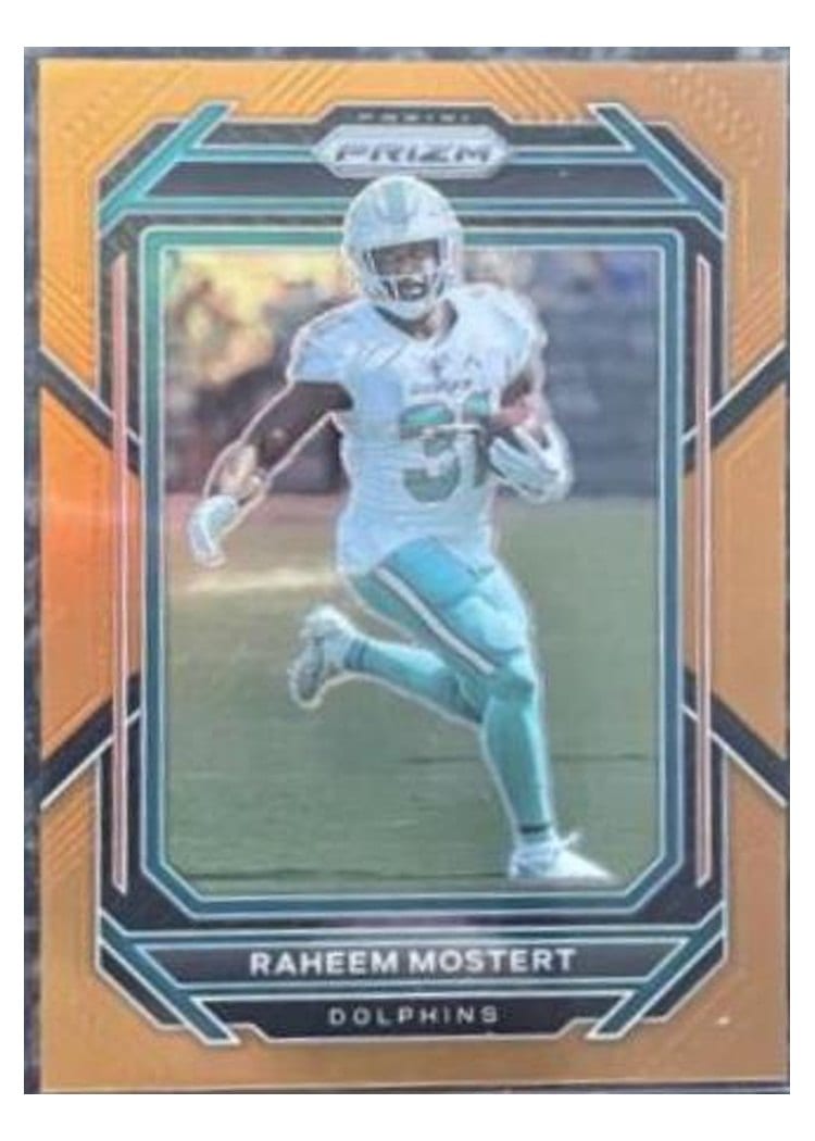 2022 Panini Prizm Base Set Raheem Mostert #179 card