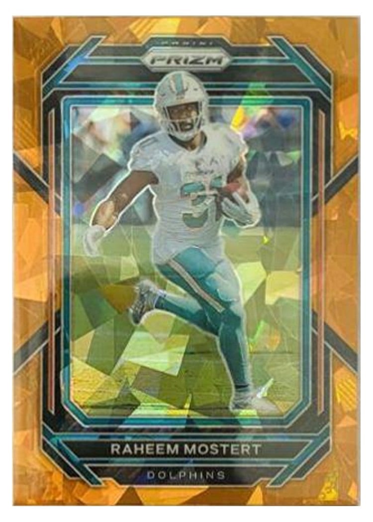 2022 Panini Prizm Base Set Raheem Mostert #179 card