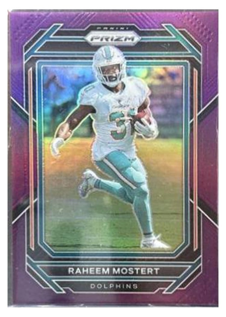 2022 Panini Prizm Base Set Raheem Mostert #179 card