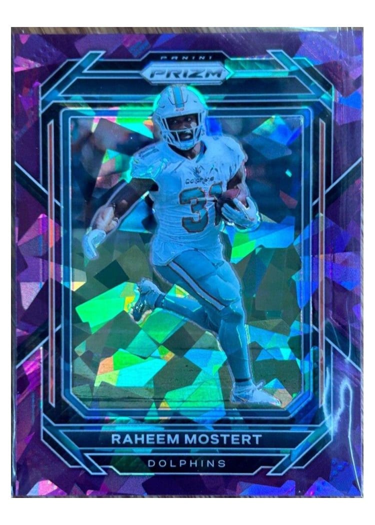 2022 Panini Prizm Base Set Raheem Mostert #179 card