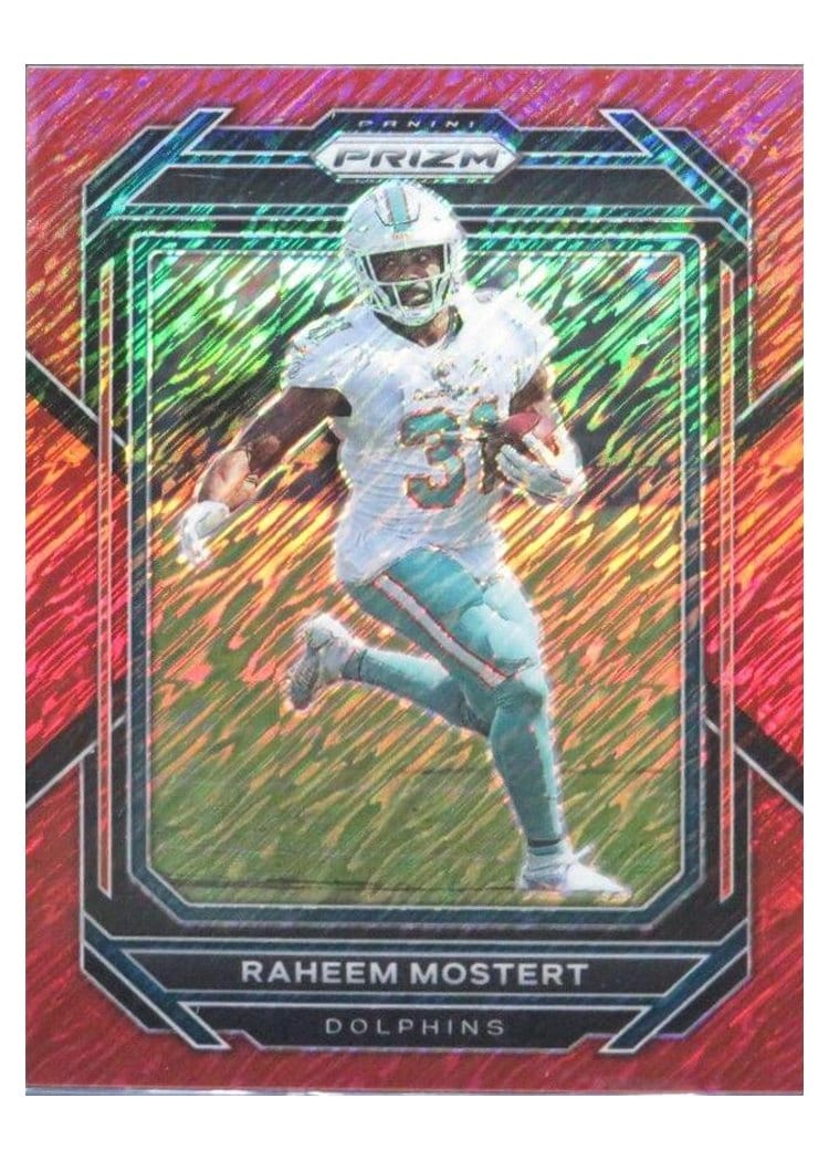 2022 Panini Prizm Base Set Raheem Mostert #179 card