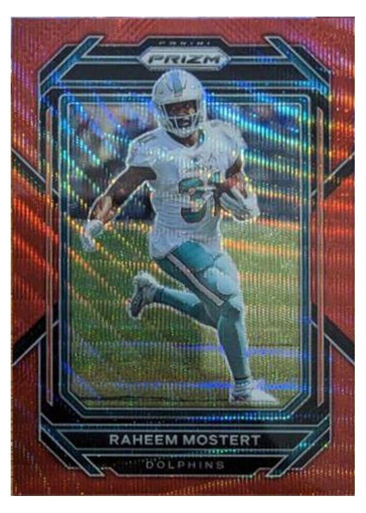 2022 Panini Prizm Base Set Raheem Mostert #179 card