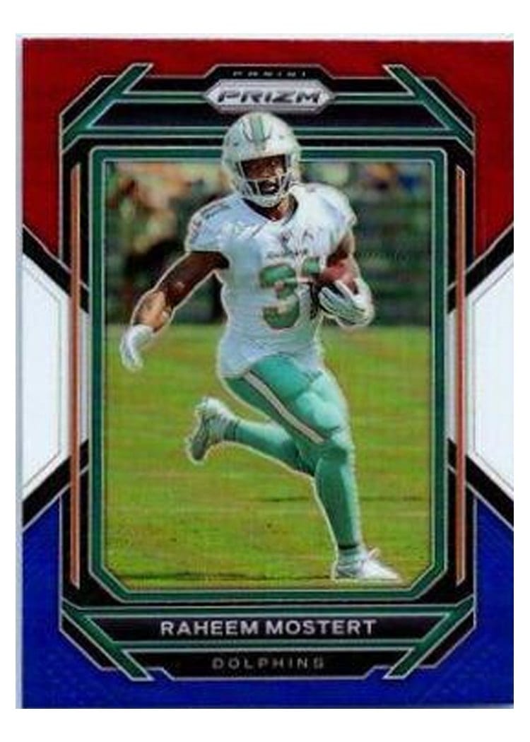 2022 Panini Prizm Base Set Raheem Mostert #179 card