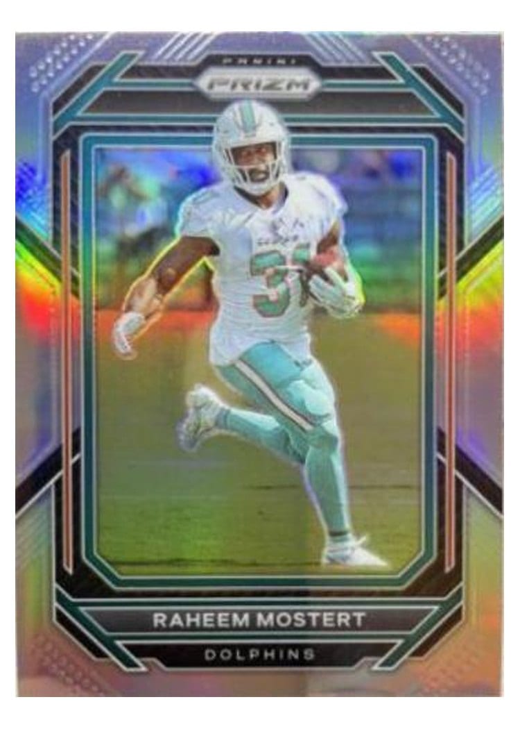 2022 Panini Prizm Base Set Raheem Mostert #179 card