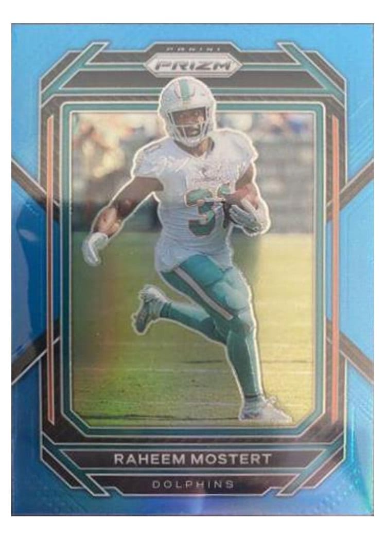 2022 Panini Prizm Base Set Raheem Mostert #179 card