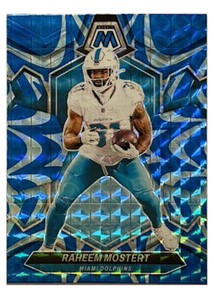 2024 Panini Mosaic Base Set Raheem Mostert #136 card